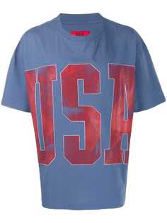 424 USA slogan print T-shirt
