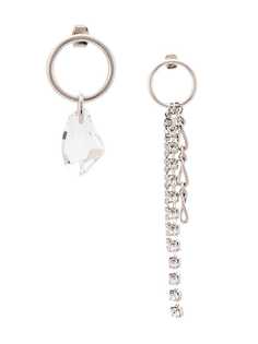 Justine Clenquet Ewan asymmetric earrings