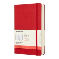 Ежедневник MOLESKINE Academic датированный на 18 месяцев, 592стр., красный, 1 шт [dhf218dc3]