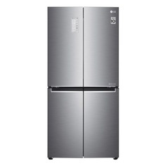 Холодильник LG GC-B22FTMPL, трехкамерный, серебристый