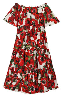 Хлопковое платье Dolce & Gabbana