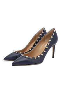 Кожаные туфли Valentino Garavani Rockstud Valentino