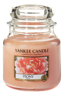 Свеча средняя Пион YANKEE CANDLE