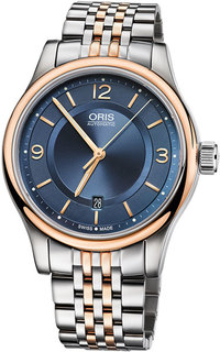 Швейцарские мужские часы в коллекции Classic Мужские часы Oris 733-7594-43-35MB