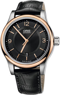 Швейцарские мужские часы в коллекции Classic Мужские часы Oris 733-7594-43-34LS