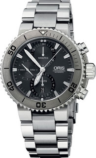 Швейцарские мужские часы в коллекции Aquis Мужские часы Oris 674-7655-72-53MB