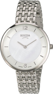 Женские часы в коллекции Circle-Oval Женские часы Boccia Titanium 3244-05