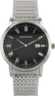 Мужские часы Romanson TM1274MW(BK)