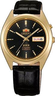 Японские мужские часы в коллекции 3 Stars Crystal 21 Jewels Мужские часы Orient AB0000GB