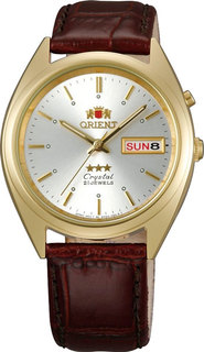 Японские мужские часы в коллекции 3 Stars Crystal 21 Jewels Мужские часы Orient AB0000HW