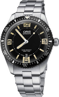 Швейцарские мужские часы в коллекции Divers Мужские часы Oris 733-7707-40-64MB