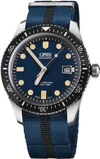 Швейцарские мужские часы в коллекции Divers Мужские часы Oris 733-7720-40-55FC