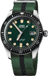 Швейцарские мужские часы в коллекции Divers Мужские часы Oris 733-7720-40-57FC