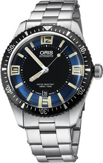 Швейцарские мужские часы в коллекции Divers Мужские часы Oris 733-7707-40-35MB