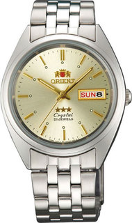 Японские мужские часы в коллекции 3 Stars Crystal 21 Jewels Мужские часы Orient AB0000AC