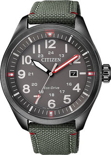 Японские мужские часы в коллекции Eco-Drive Мужские часы Citizen AW5005-39H