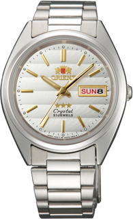 Японские мужские часы в коллекции 3 Stars Crystal 21 Jewels Мужские часы Orient AB00007W