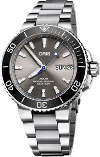 Швейцарские мужские часы в коллекции Aquis Мужские часы Oris 752-7733-41-83MB