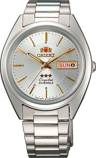 Японские мужские часы в коллекции 3 Stars Crystal 21 Jewels Мужские часы Orient AB00006W