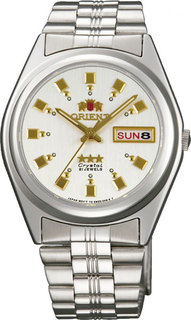 Японские мужские часы в коллекции 3 Stars Crystal 21 Jewels Мужские часы Orient AB04003W