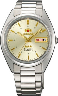Японские мужские часы в коллекции 3 Stars Crystal 21 Jewels Мужские часы Orient AB00005C