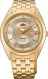Японские мужские часы в коллекции 3 Stars Crystal 21 Jewels Мужские часы Orient AB0000CC