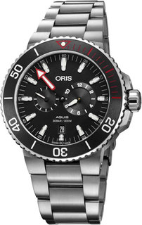 Швейцарские мужские часы в коллекции Aquis Мужские часы Oris 749-7734-71-54-set