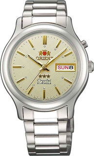 Японские мужские часы в коллекции 3 Stars Crystal 21 Jewels Мужские часы Orient AB05006W