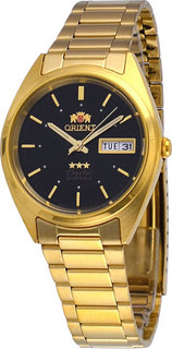 Японские мужские часы в коллекции 3 Stars Crystal 21 Jewels Мужские часы Orient AB00002B