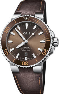 Швейцарские мужские часы в коллекции Aquis Мужские часы Oris 733-7730-41-52LS