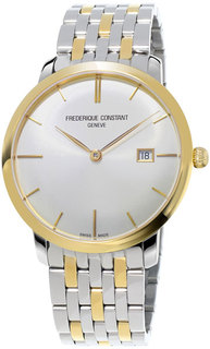 Швейцарские мужские часы в коллекции Slim Line Мужские часы Frederique Constant FC-306V4S3B2