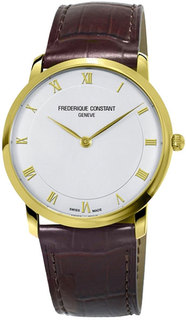 Швейцарские мужские часы в коллекции Slim Line Мужские часы Frederique Constant FC-200RS5S35