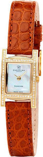 Швейцарские женские часы в коллекции Rectangular Женские часы Christina London CHL-117-2GW-ucenka