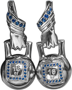 Серебряные серьги Серьги SWANKY 361419-sw