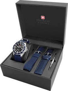 Швейцарские мужские часы в коллекции Sets Мужские часы Swiss Military Hanowa 06-8279.04.007.03SET