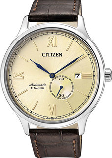 Японские мужские часы в коллекции Super Titanium Мужские часы Citizen NJ0090-13P