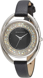 Женские часы в коллекции Giselle Женские часы Romanson RL8A01LLW(BK)