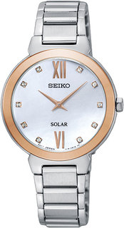 Японские женские часы в коллекции CS Dress Женские часы Seiko SUP382P1