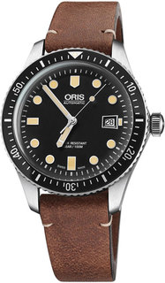 Швейцарские мужские часы в коллекции Divers Мужские часы Oris 733-7720-40-54LS