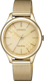 Японские женские часы в коллекции Eco-Drive Женские часы Citizen EM0502-86P