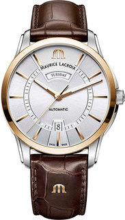 Швейцарские мужские часы в коллекции Pontos Мужские часы Maurice Lacroix PT6358-PS101-130-1