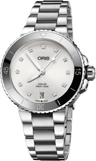 Швейцарские женские часы в коллекции Aquis Женские часы Oris 733-7731-41-91MB