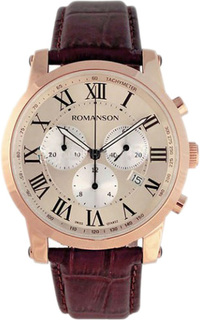 Мужские часы Romanson TL0334HMR(RG)RIM