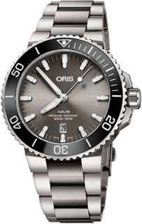 Швейцарские мужские часы в коллекции Aquis Мужские часы Oris 733-7730-71-53MB