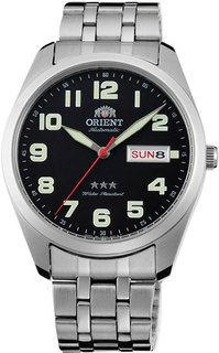 Японские мужские часы в коллекции 3 Stars Crystal 21 Jewels Мужские часы Orient RA-AB0024B1