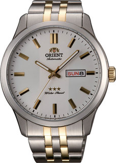 Японские мужские часы в коллекции 3 Stars Crystal 21 Jewels Мужские часы Orient RA-AB0012S1