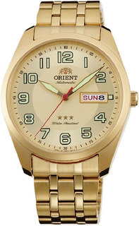Японские мужские часы в коллекции 3 Stars Crystal 21 Jewels Мужские часы Orient RA-AB0023G1