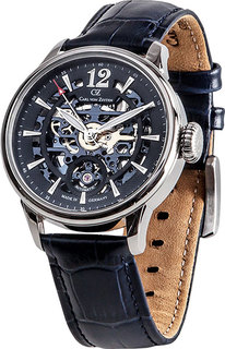 Мужские часы в коллекции Skeleton Мужские часы Carl von Zeyten CVZ0051BL