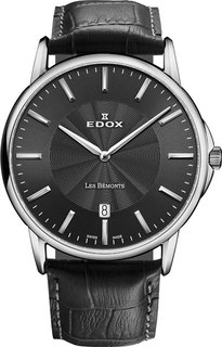 Швейцарские мужские часы в коллекции Les Bemonts Мужские часы Edox 56001-3GIN