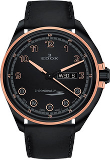 Швейцарские мужские часы в коллекции Chronorally S Мужские часы Edox 84301-37NRCNNNR